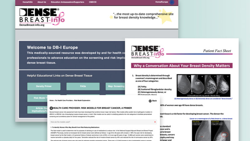 DB-i European Content Expansion | Dense Breast Info