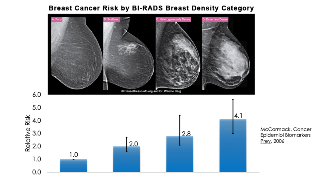 Do Dense Breasts Affect The Risk Of Developing Breast Cancer ...