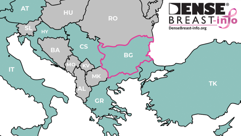 Bulgaria Screening Guidelines Added to Europe Map & WHO Update | Dense Breast Info