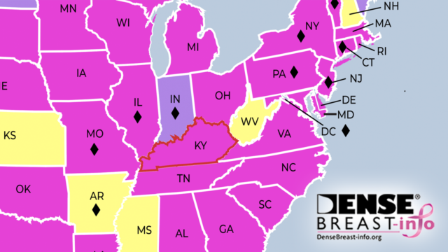 Kentucky State Inform Law | Dense Breast Info