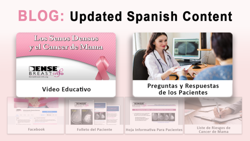 Spanish Content Expansion | Dense Breast Info