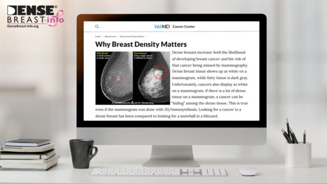 WebMD Article Features DB-i Resources | Dense Breast Info