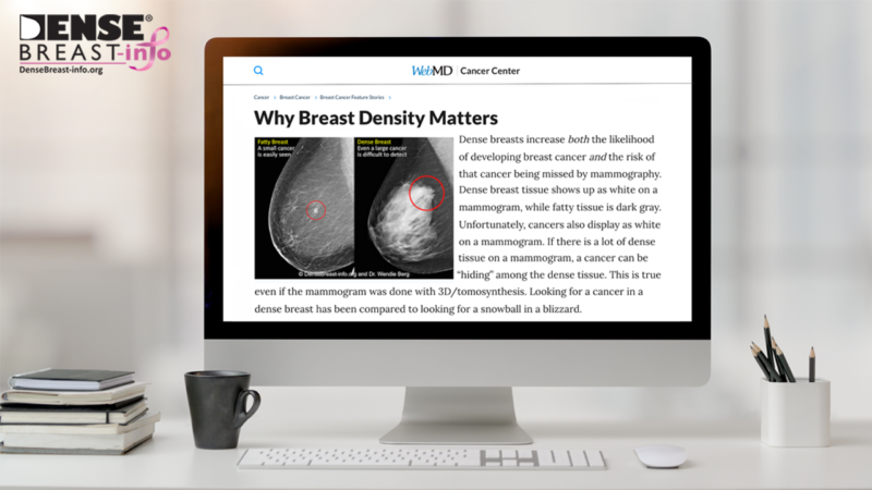 WebMD Article Features DB-i Resources | Dense Breast Info