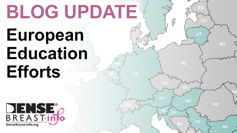 European Education Efforts | Dense Breast Info