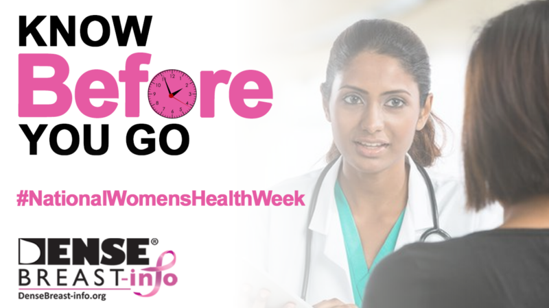 National Women’s Health Week | Dense Breast Info
