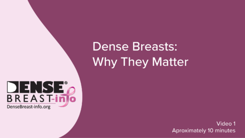 For Radiologic Technologists | Provider Education Videos | DenseBreast-info, Inc.