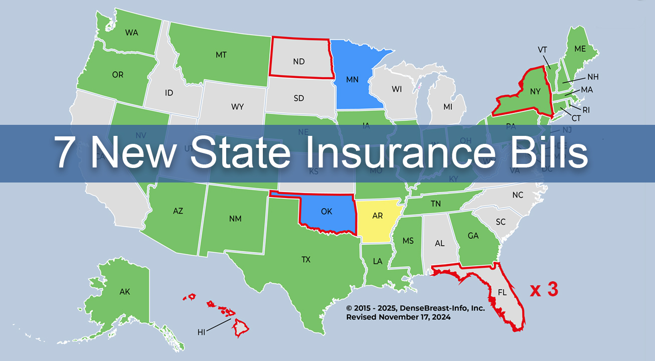 State Insurance Names Latest State Insurance Bills, MAB News | DenseBreast-info, Inc.