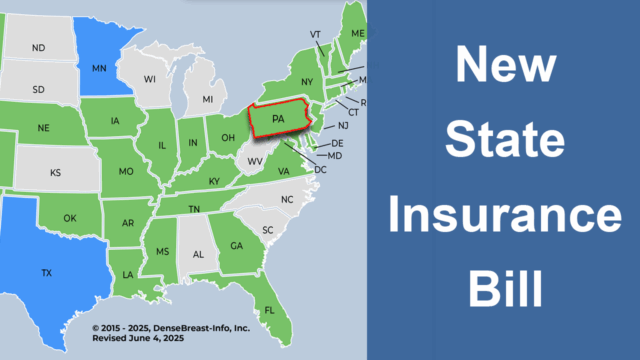 New State Insurance Bill, UK/BRAID Lecture | Dense Breast Info