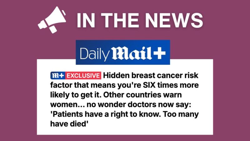 UK News: Daily Mail on DBI Breast Density Insights | Dense Breast Info