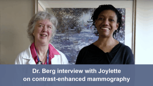 WTAE Interview with Dr. Berg and Joylette on Contrast-Enhanced Mammography | Interview with Dr. Berg and Joylette on CEM | DenseBreast-info, Inc.
