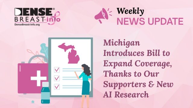 New State Insurance Bill, Corporate Supporters and More | Dense Breast Info